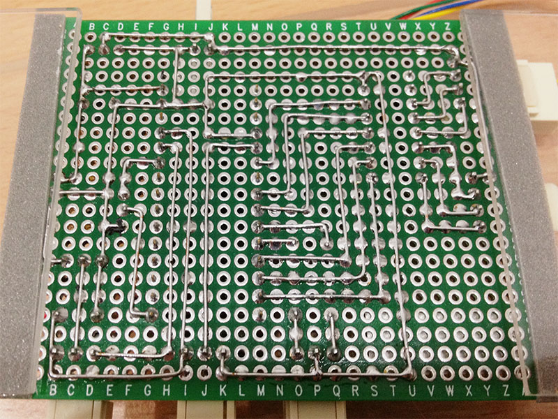 Controller board back view